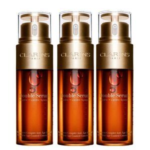 Clarins Double Serum - Elegant Gold and Rich Brown x2